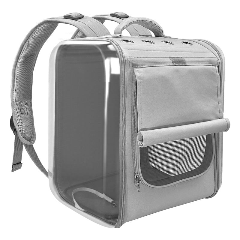 Pet Carrier Backpack 🎒 Breathable Travel Bag for Cats & Small Dogs 🐱🐶