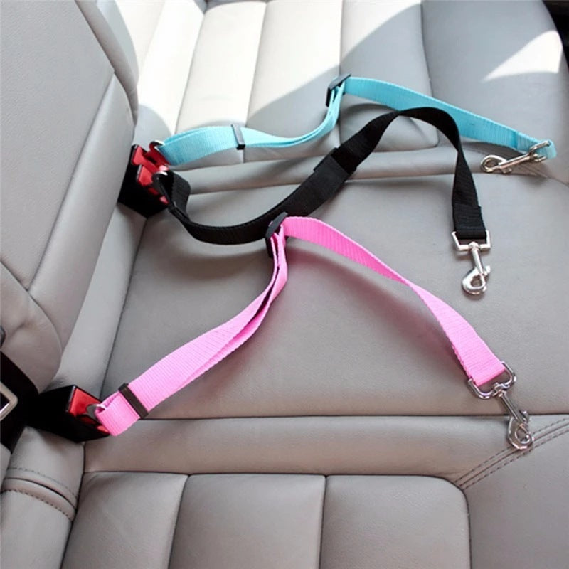 π Adjustable Pet Car Seatbelt β Safety Harness for Dogs & Cats πΆπ±