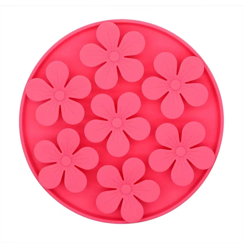 🐾 Slow Feed Silicone Mat for Dogs & Cats – Suction Cup Slow Feeder & Treat Dispenser 🍽️