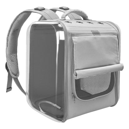 Pet Carrier Backpack 🎒 Breathable Travel Bag for Cats & Small Dogs 🐱🐶