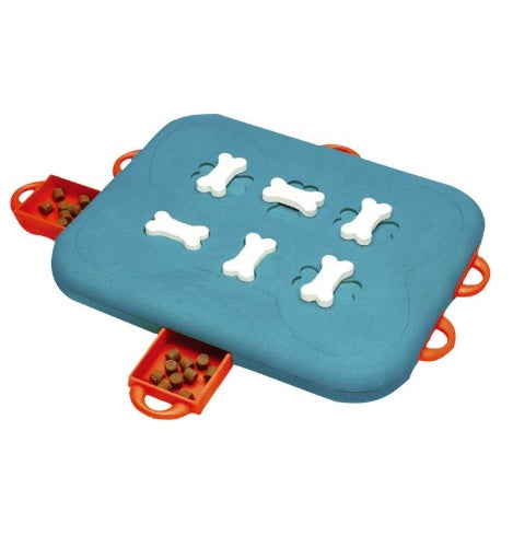 Puzzle de chasse au trésor Pet Casino pour renverser de la nourriture