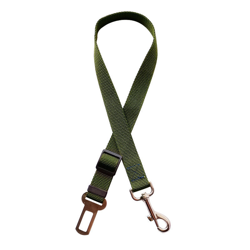 🚗 Adjustable Pet Car Seatbelt – Safety Harness for Dogs & Cats 🐶🐱