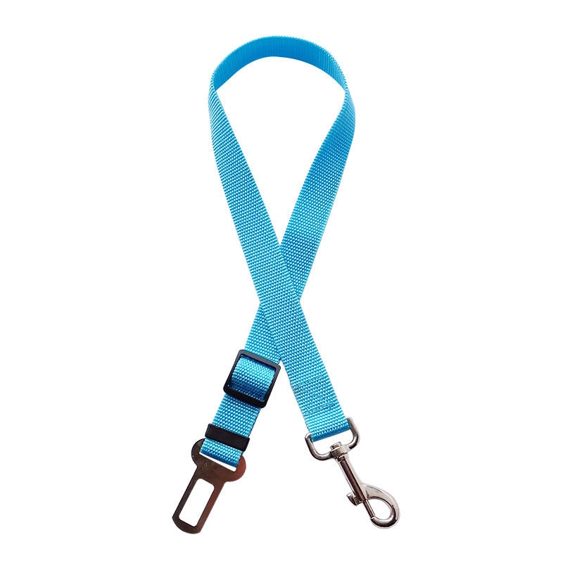 🚗 Adjustable Pet Car Seatbelt – Safety Harness for Dogs & Cats 🐶🐱