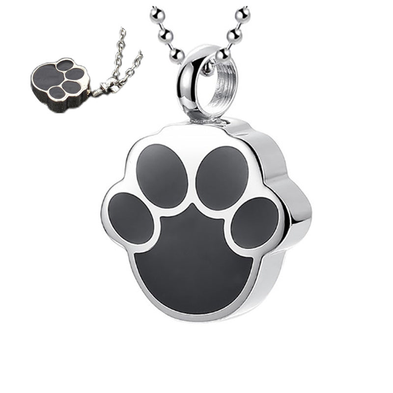 Collier souvenir de crémation, pendentif en forme de cœur en acier inoxydable, bijou commémoratif personnalisé