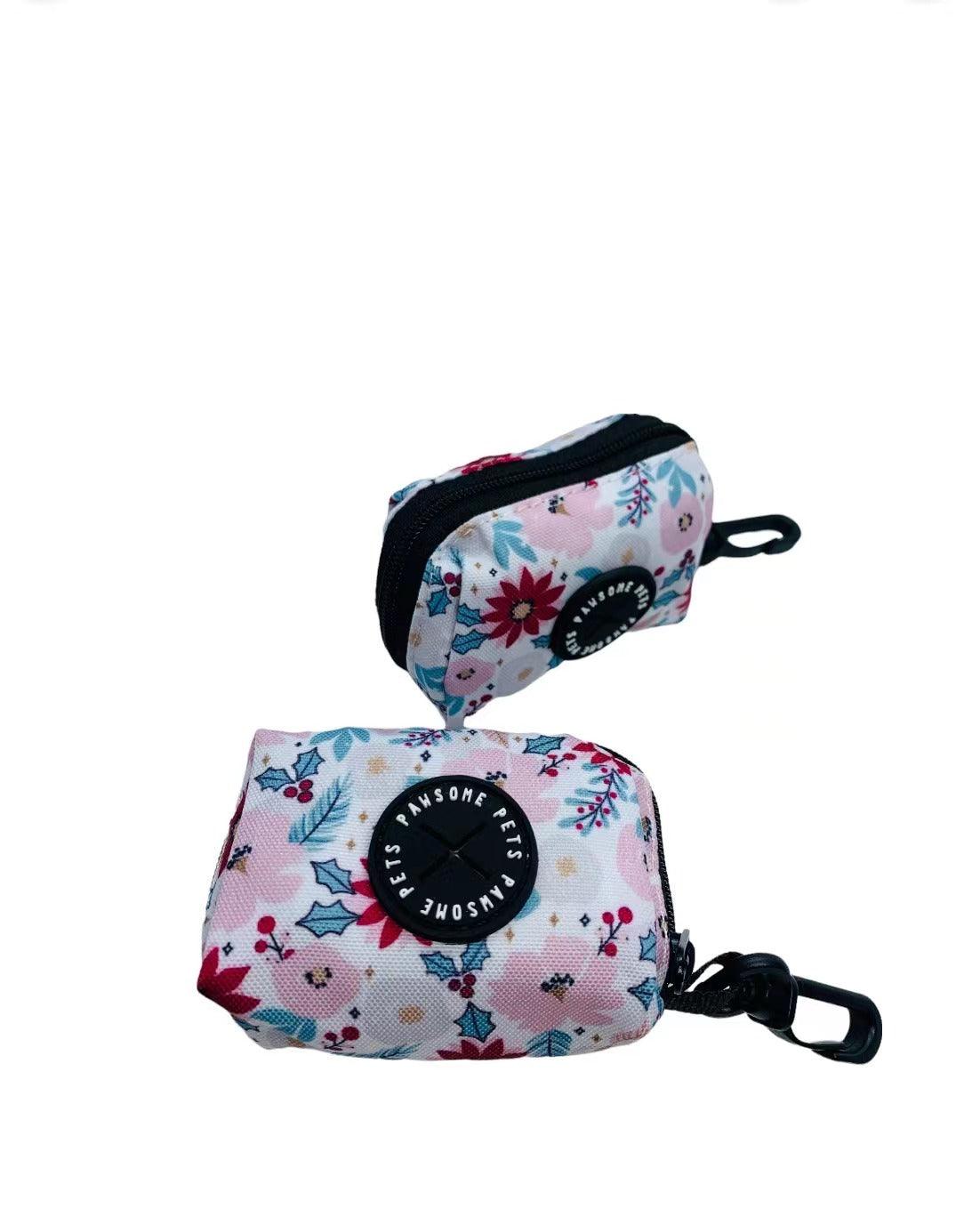 🖤 Heavy-Duty Neoprene Waste Bag Holder-Flowers Garden