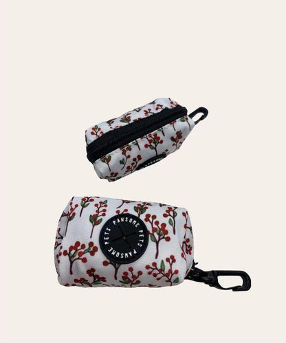 🖤 Heavy-Duty Neoprene Waste Bag Holder-Red floral
