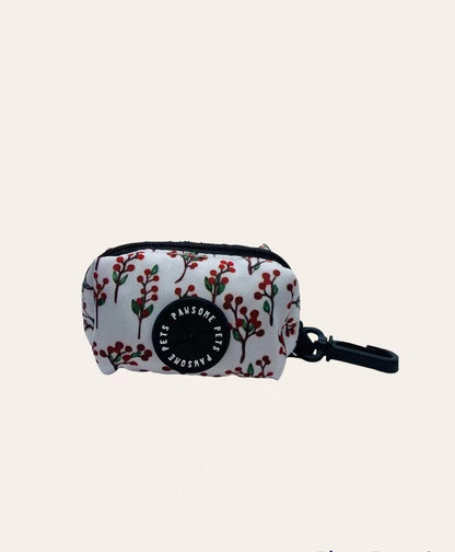 🖤 Heavy-Duty Neoprene Waste Bag Holder-Red floral