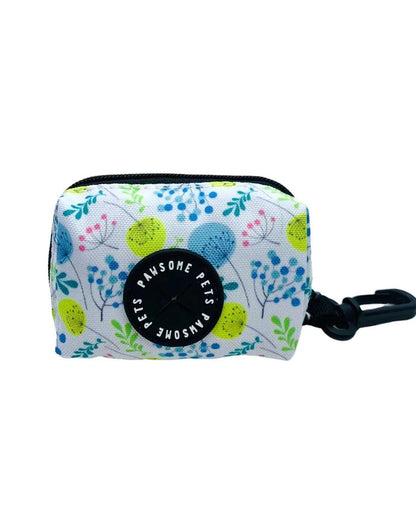 🖤 Heavy-Duty Neoprene Waste Bag Holder-sky blue floral