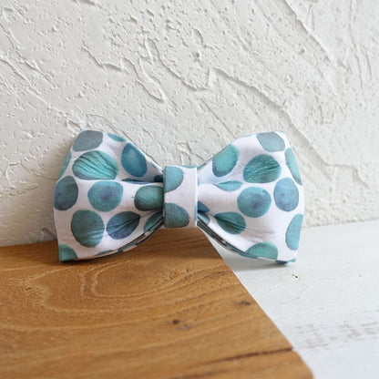 Bijou pour chien avec nœud papillon et laisse