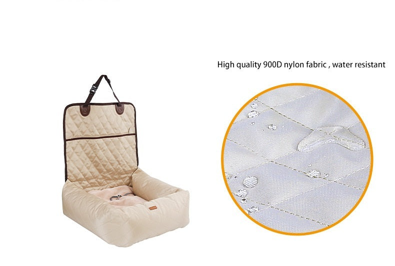 🐾 Multi-Purpose Pet Bed – Washable Travel Dog Seat for Home & Car Use 🛋️🚗