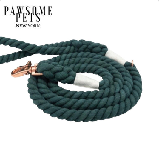 Rope Leash - Emerald