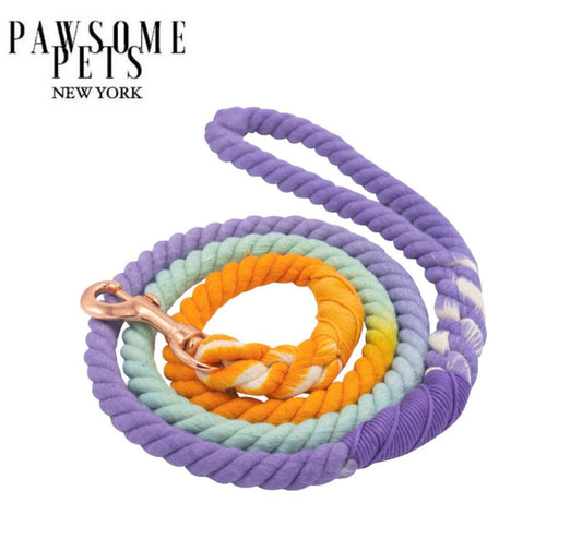 🐾 Pawsome Rope Leash – Handcrafted Style & Durability - Pansy