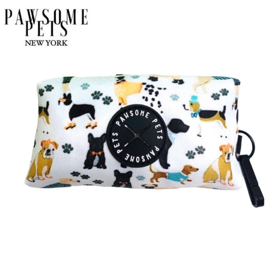 🖤 Heavy-Duty Neoprene Waste Bag Holder-Dapper doggy