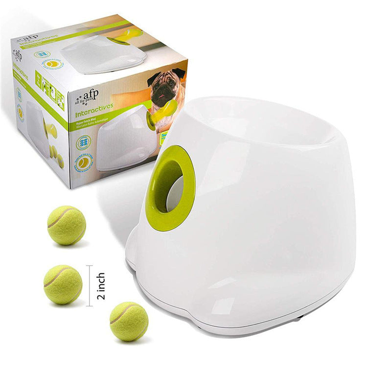 Lanceur de balles interactif automatique pour chien