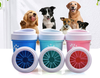 Produits de nettoyage et de soin des pattes de chien en silicone