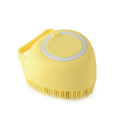 Gants de bain en silicone pour chien 🧼 Brosse de massage pour animaux de compagnie avec distributeur de shampoing 🐶🐱