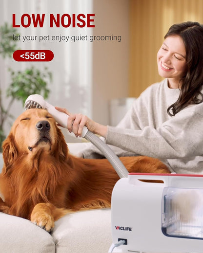 🐶 Dog Grooming Vacuum Kit – Easy Grooming & Fur-Free Home 🐾