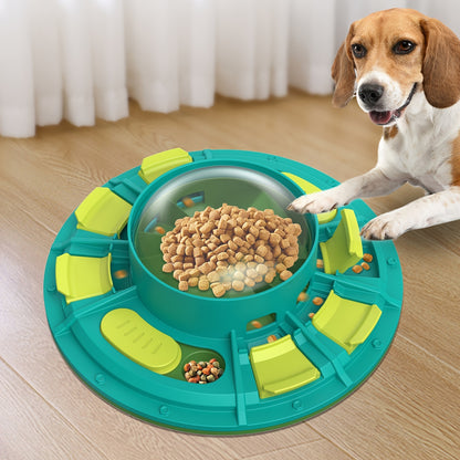 Jouet interactif pour chien – Stimulateur de QI et distributeur d'aliments lents