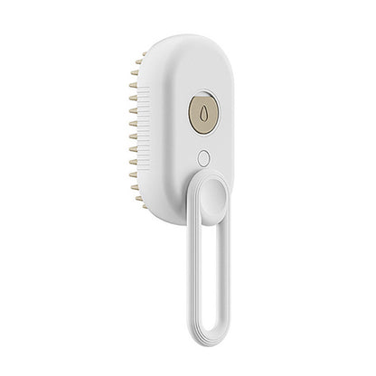 Brosse à vapeur 3 en 1 pour chat – Peigne électrique de toilettage et de massage à jet