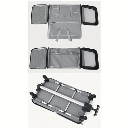 💼 Foldable Pet Trolley Case – Detachable Travel Carrier with Wheels for Large Dogs & Cats 🐾