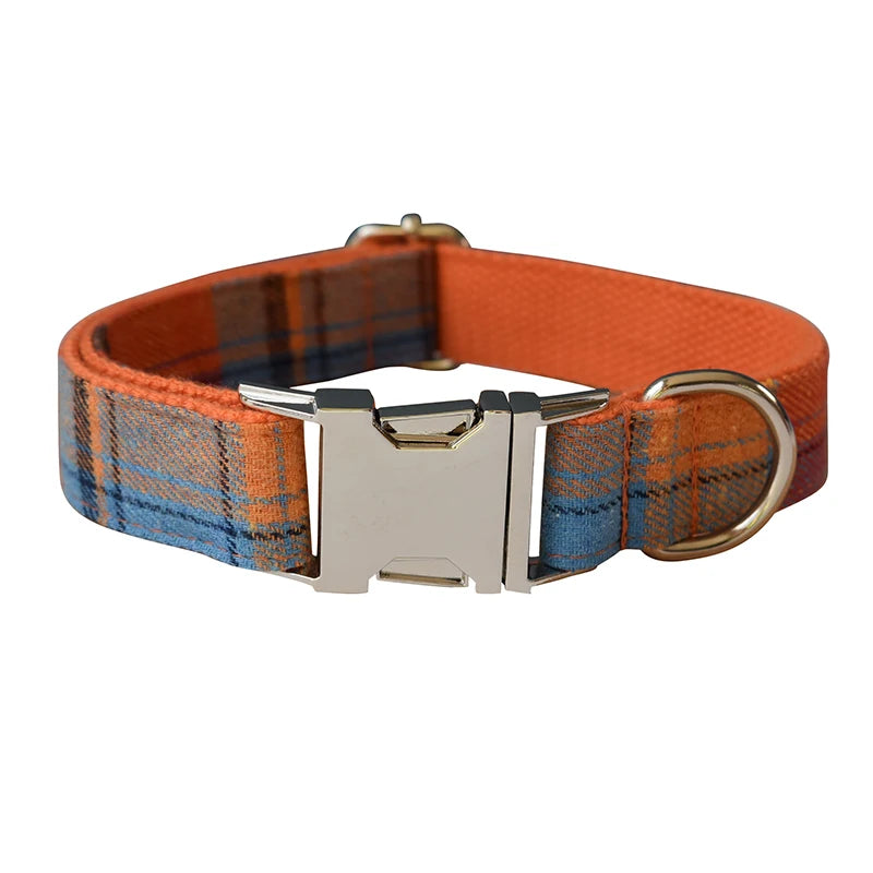 Collier pour chien design Grid, ensemble de laisses de luxe pour animaux de compagnie, colliers, ceinture de cou pour chien avec nœud gravé gratuit, accessoires pour chien Grid 10