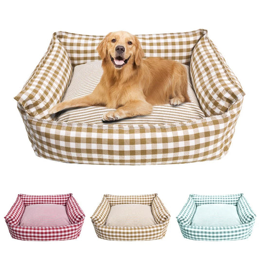 🛋️ Soft Cozy Pet Bed – Plush Mini Sofa for Small & Medium Dogs and Cats 🐶🐱