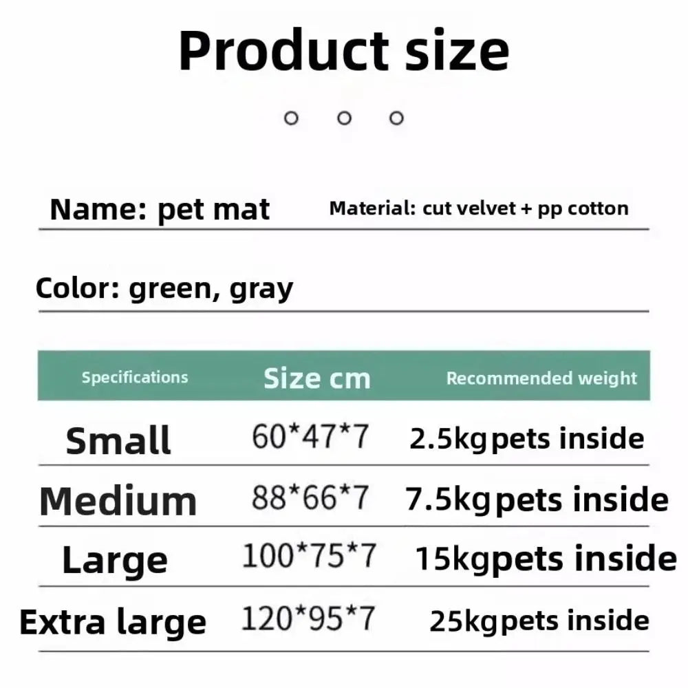 🛏️ New Corduroy Pet Bed – Soft, Warm & Washable for Dogs & Cats 🍂🐾