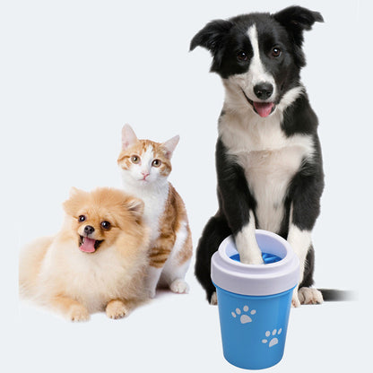 Produits de nettoyage et de soin des pattes de chien en silicone
