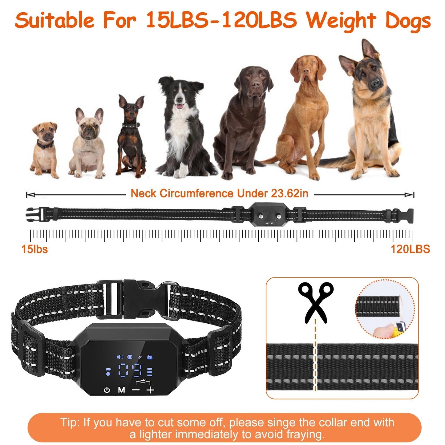 🐾 GPS Wireless Dog Fence – Advanced Boundary Control for Your Pet