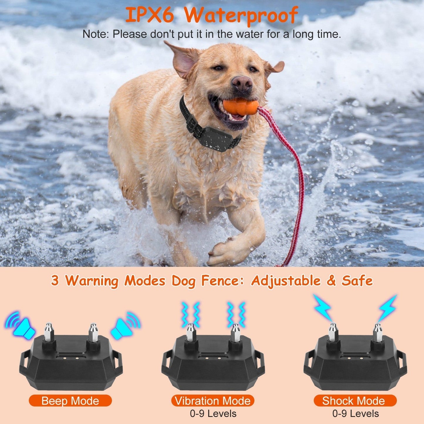 🐾 GPS Wireless Dog Fence – Advanced Boundary Control for Your Pet